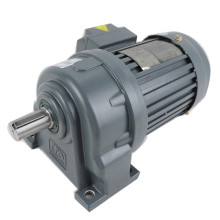 CH28-750-(3-25)S Horizontal type foot mounted in-line 750W 3 phase ac gear motor
